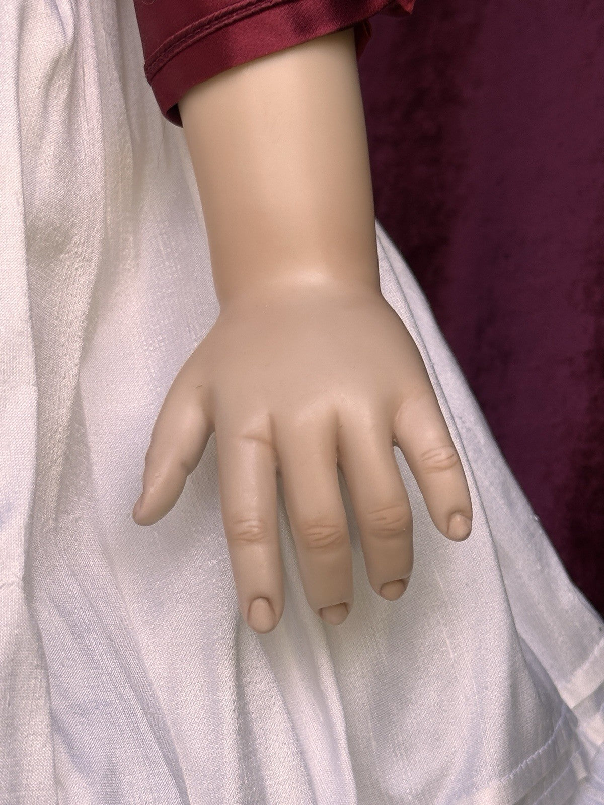 German 31” Hildegard Gunzel Wax Over Porcelain May Doll NIB LE Europe 35