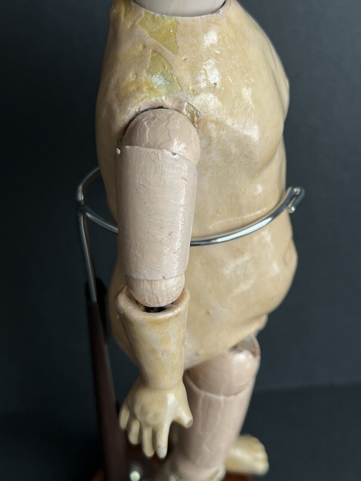 Antique Belton Type Sonnenberg Bru-Like Closed Mouth Bisque Head Doll