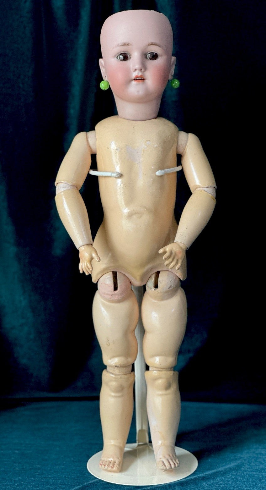 Antique German Simon Halbig Heinrich Handwerck Bisque Head 23” Doll