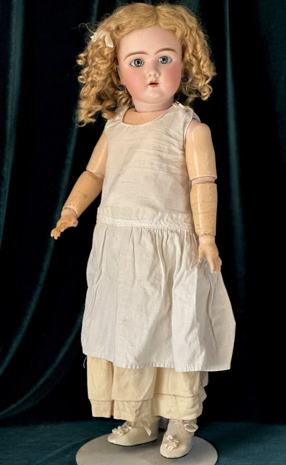 Antique German Heinrich Handwerck Mold Dep 109 Bisque Head 23” Doll