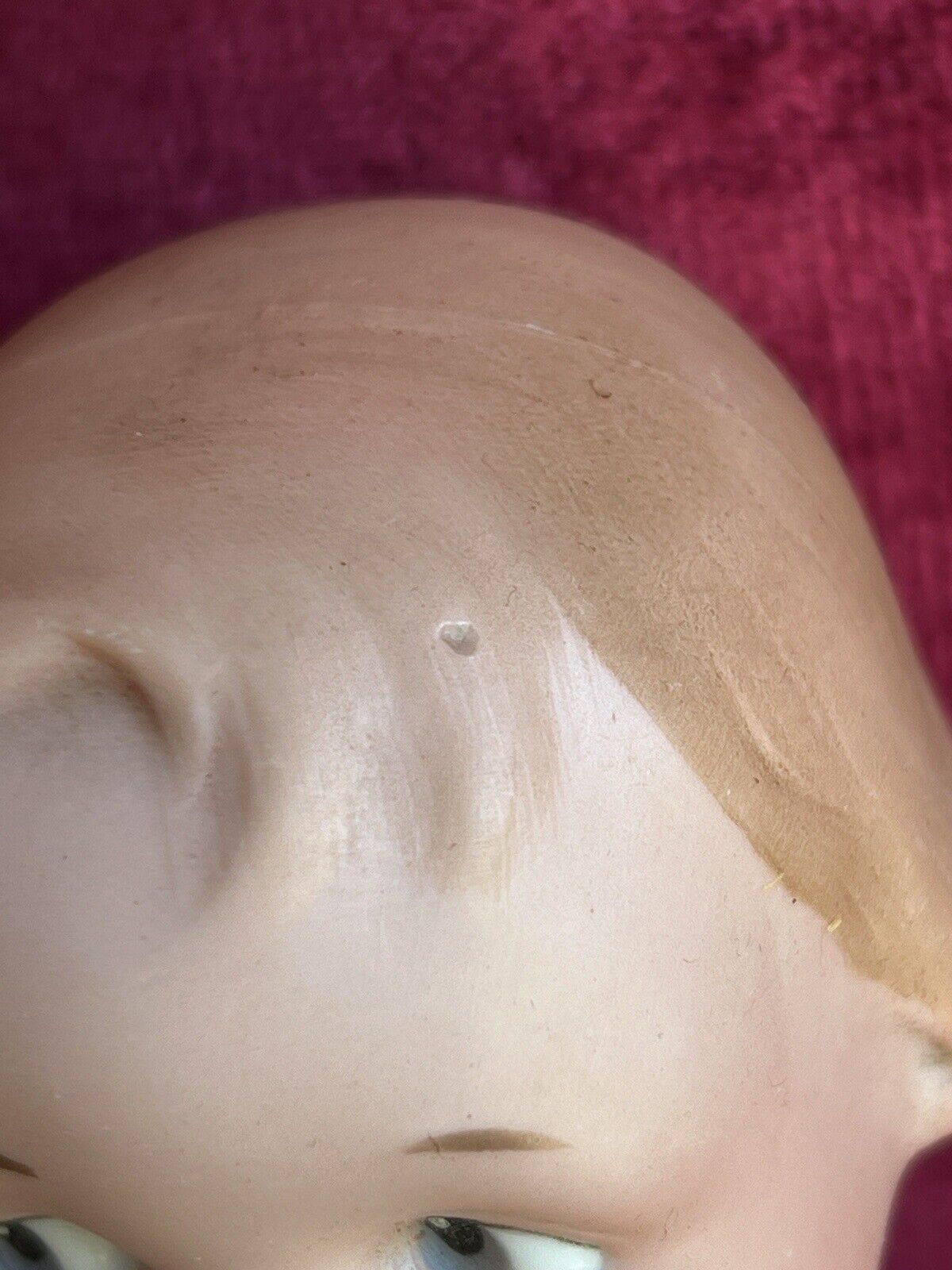 Antique German 11” Armand Marseille 210 Googly Eye Jointed Body Bisque Head Doll