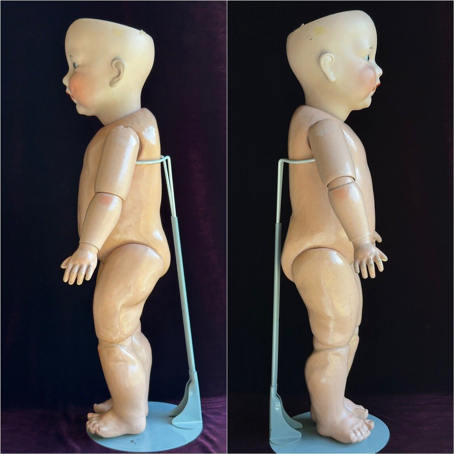 Lifesize Antique French 27” SFBJ 251 Toddler Character Doll