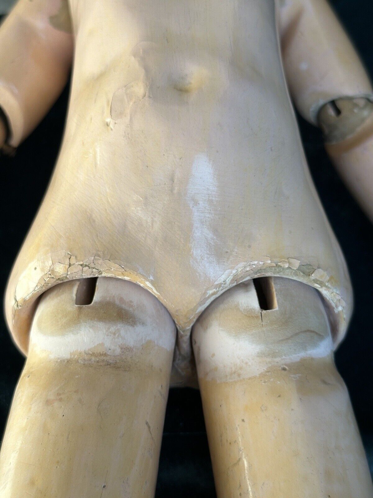 Antique French 24” Henri Rostal Mon Tresor Bébé Bisque Head Doll