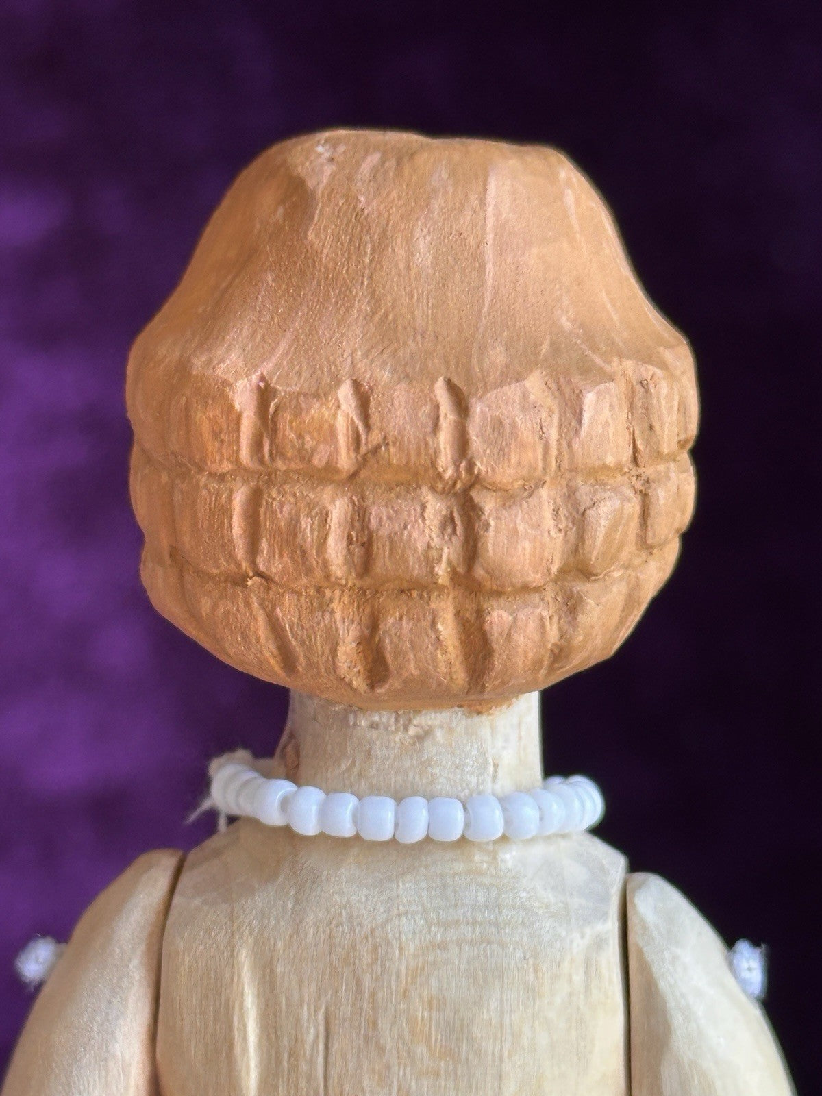 Lot of 2 Hand Carved Hitty Dolls by Natalie Cooper