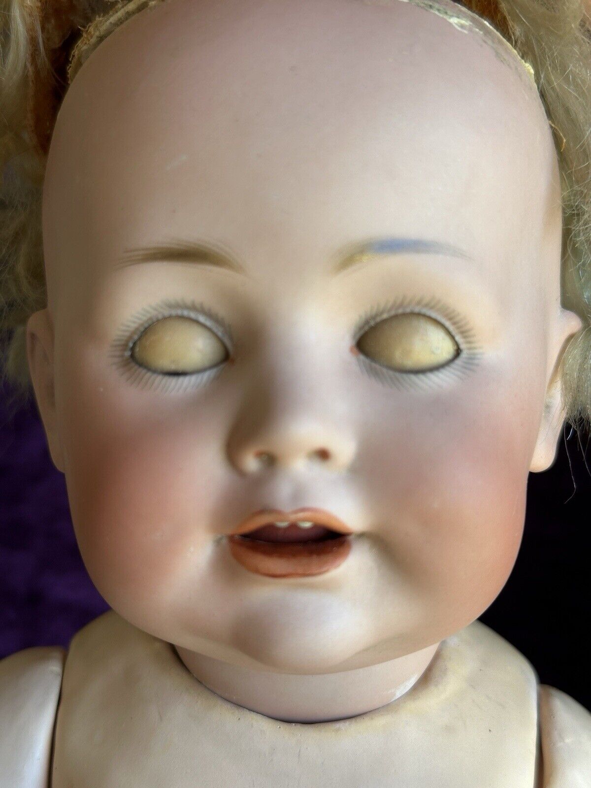 Antique German 15" JDK Kestner 247 Bisque Character “Baby Jean” Doll
