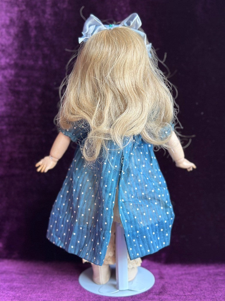 Antique French 12.25” SFBJ 21R Bisque Head Doll Restored