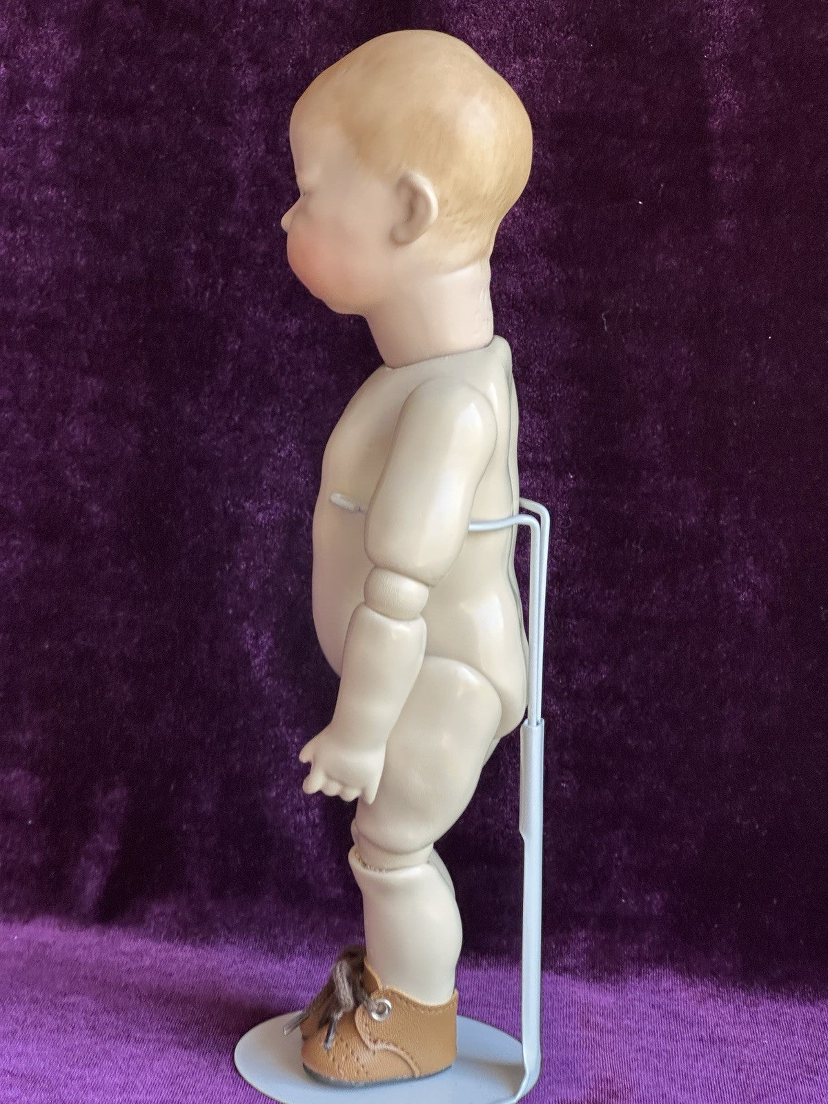 Porcelain Branka Schärli Repro of Antique Gebruder Heubach 7744 Character Doll