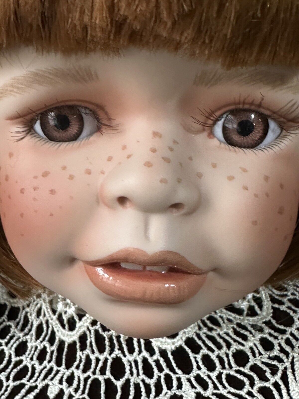 Kaye Wiggs Porcelain 22” Doll “Lana”