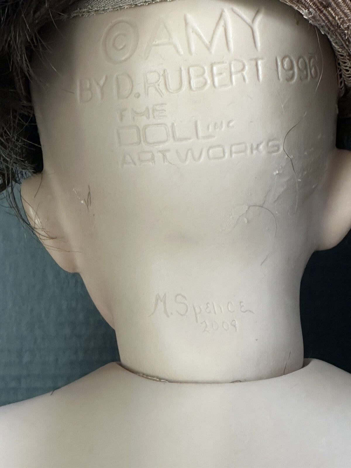 Artist Reproduction Of Porcelain 21 1/2” Doll “Amy” by Donna Rubert Mold