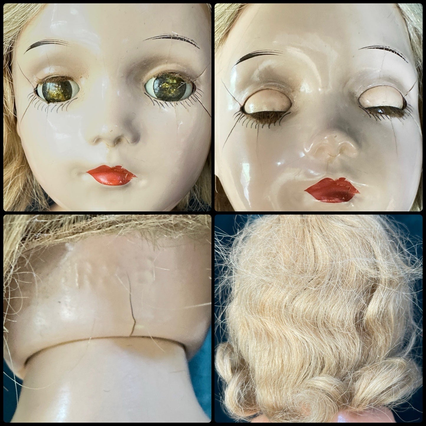 Lot Of 4 Vintage 1950’s Arranbee R&B Debu'teen Composition Dolls