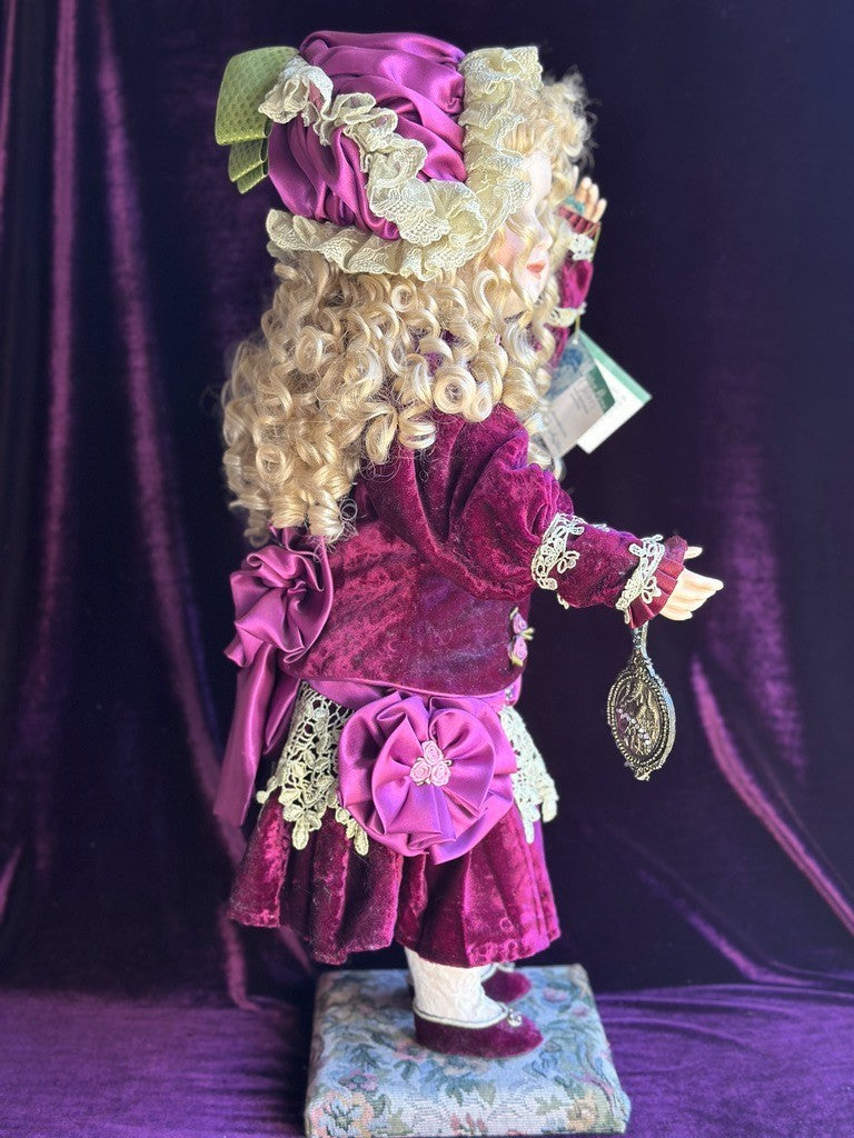 Patricia Loveless 24.5" Bernadette Musical Porcelain French Bebe Doll LE 200