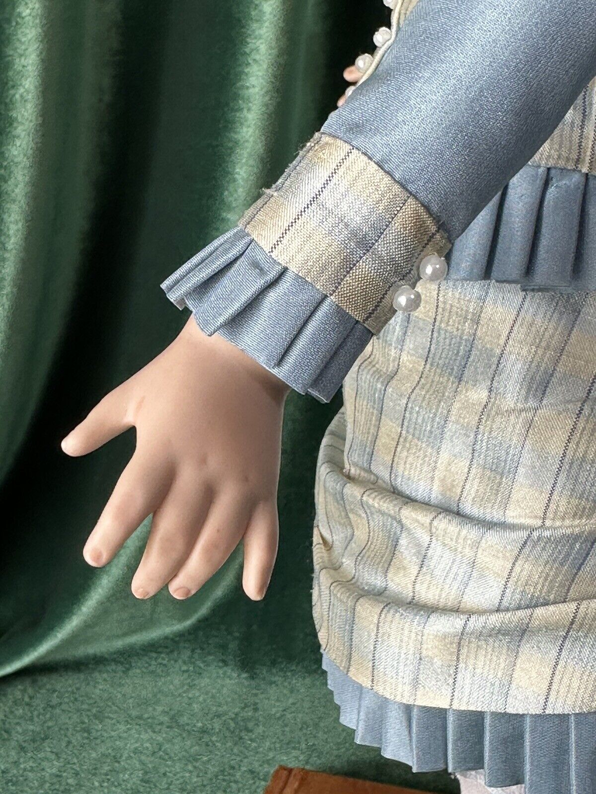 OOAK (?) Artist Porcelain 14” Doll from Emmy Chen Mold “Irene”