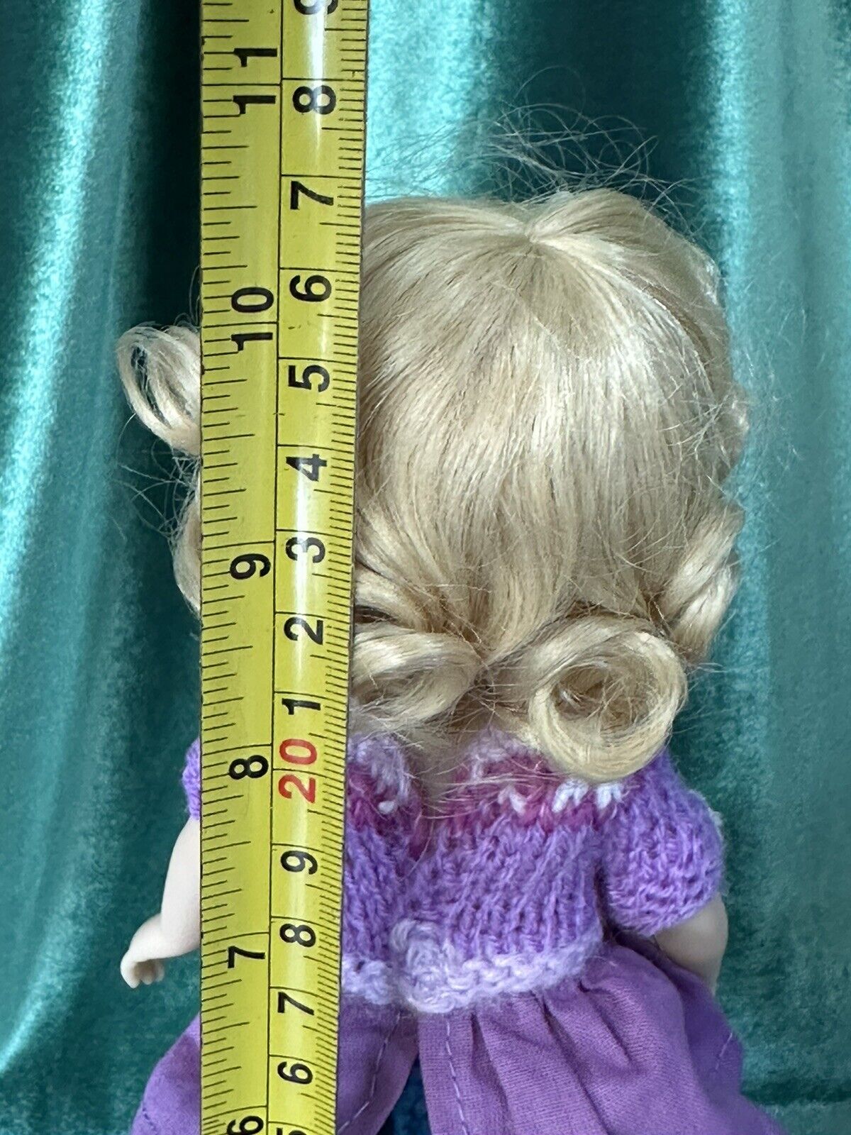 Artist Painted Diane Effner Boneka 10” Vinyl 'Tuesday's Child' Doll