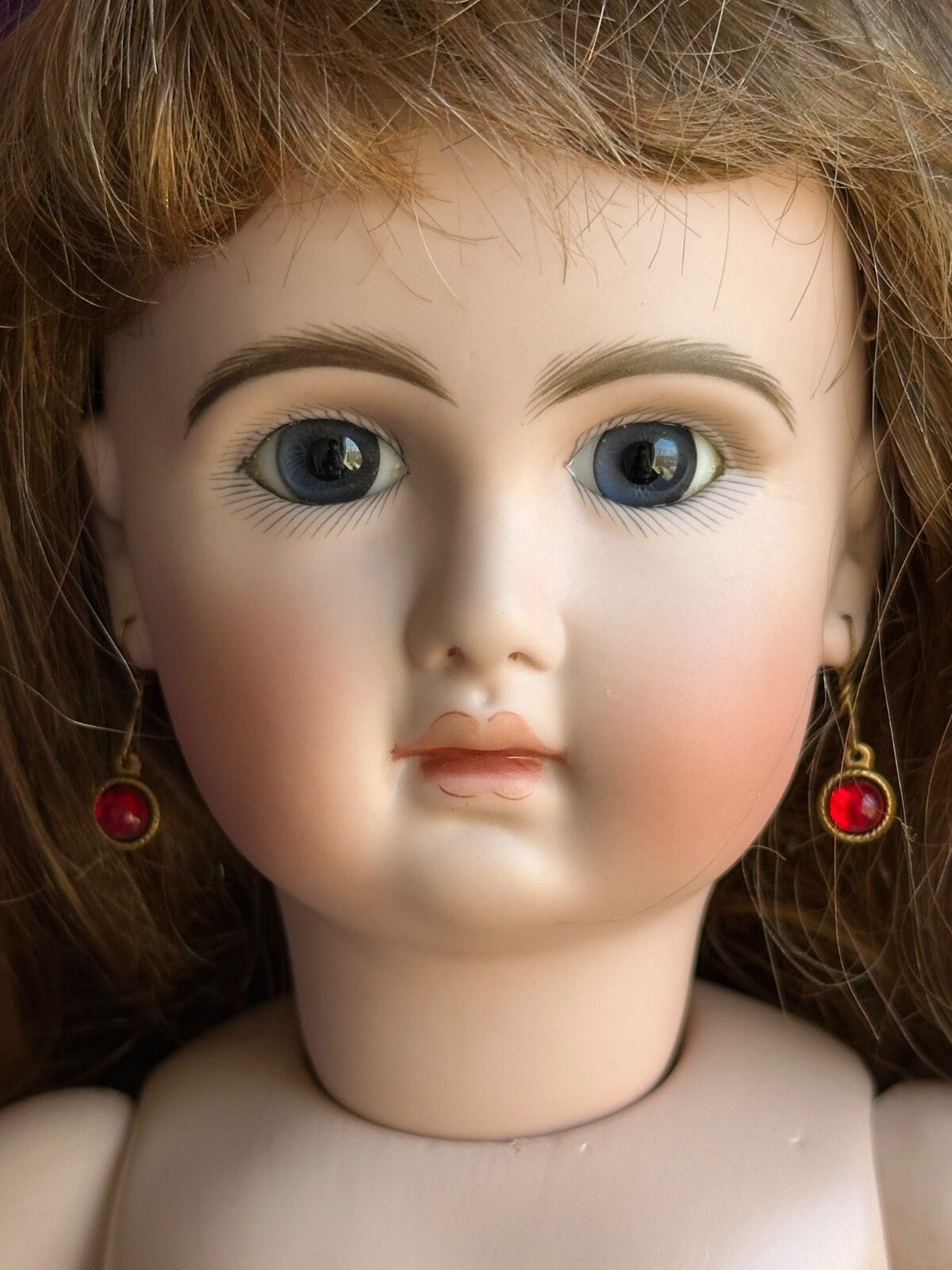 Porcelain 17” Reproduction of Antique French Rabery & Delphieu L'Intrepide Doll