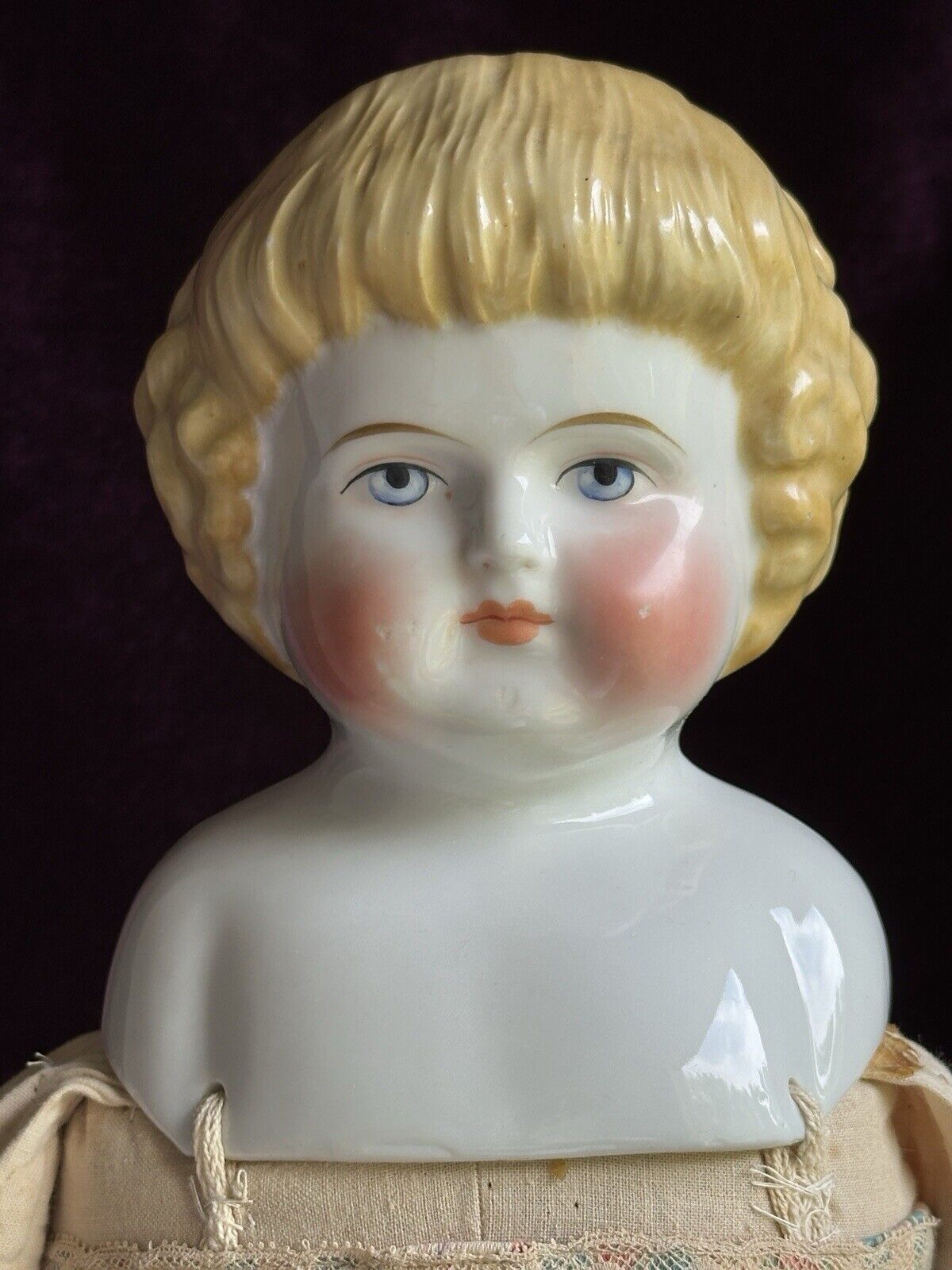 Large Antique German 25” Alt Beck Gottschalck 1000 Highland Mary China Doll
