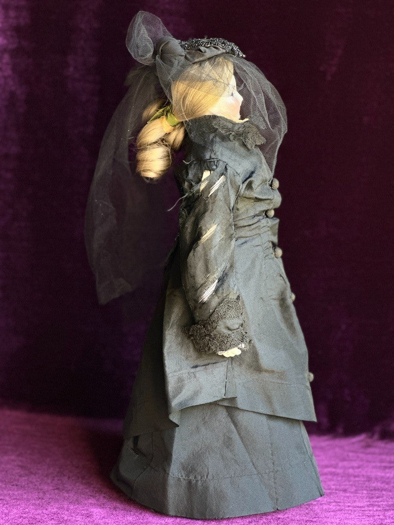 Rare Antique French 15” Blampoix Poupee China Head Fashion Doll