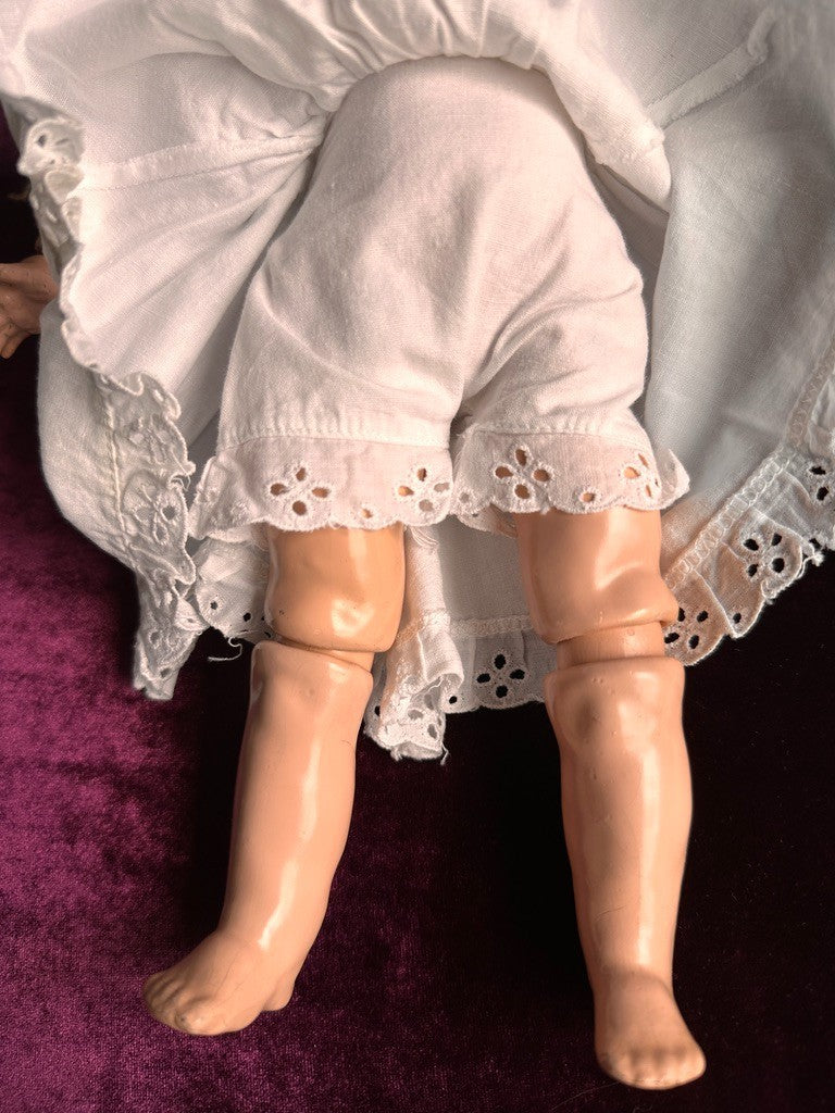 Antique German 14” Simon Halbig 1249 SANTA Bisque Head Doll