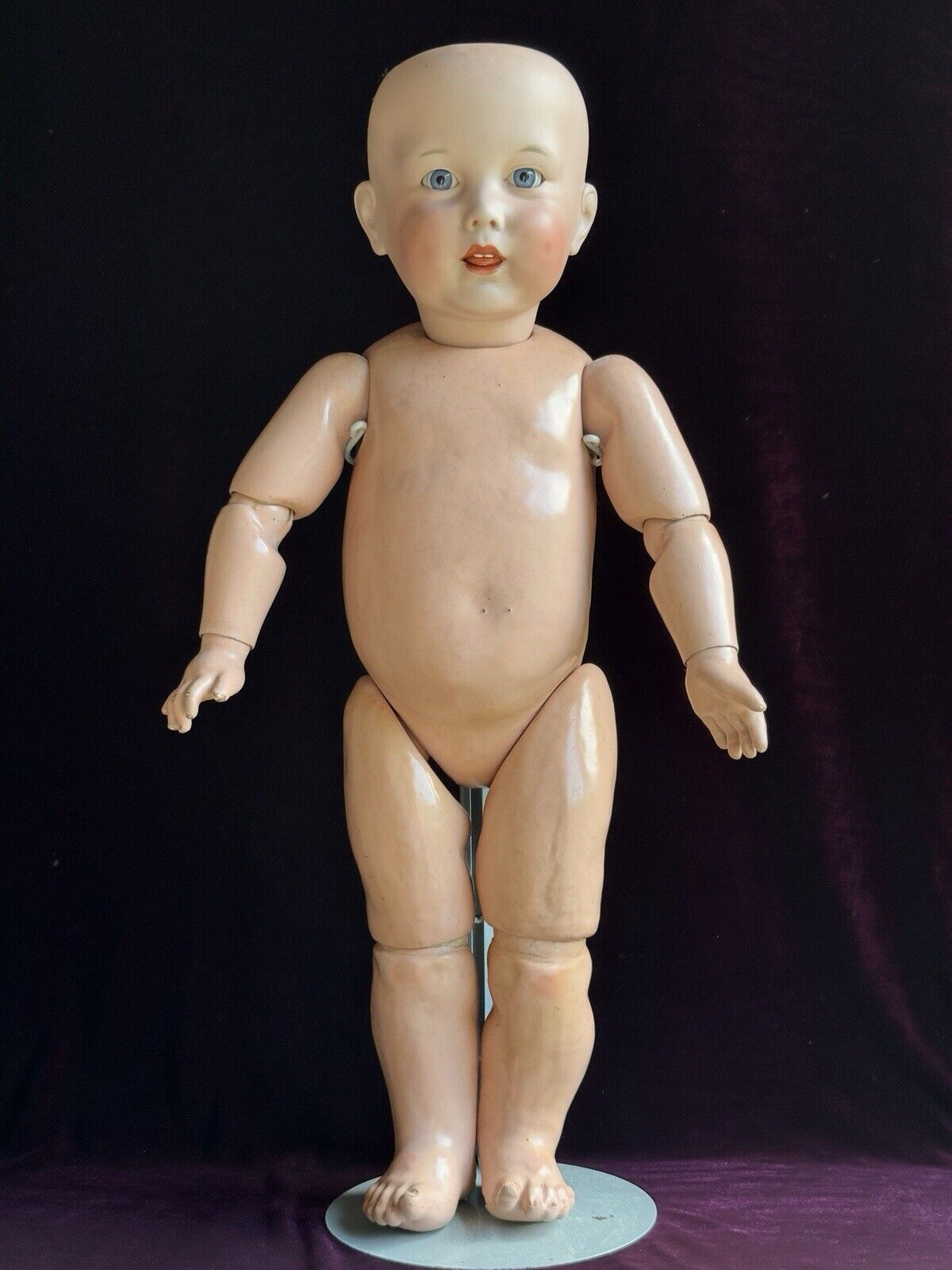 Lifesize Antique French 27” SFBJ 251 Toddler Character Doll