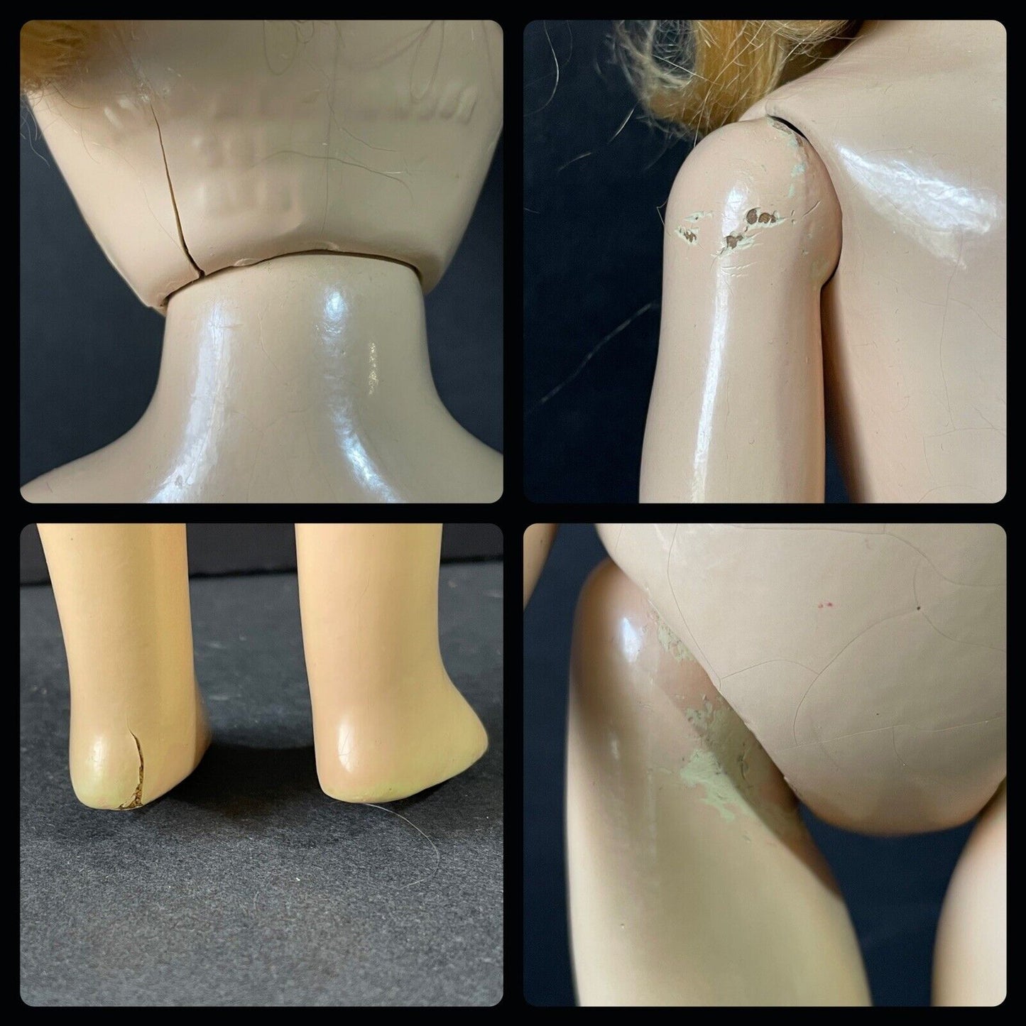 Vintage Madame Alexander 14” Sonja Henie Composition Doll