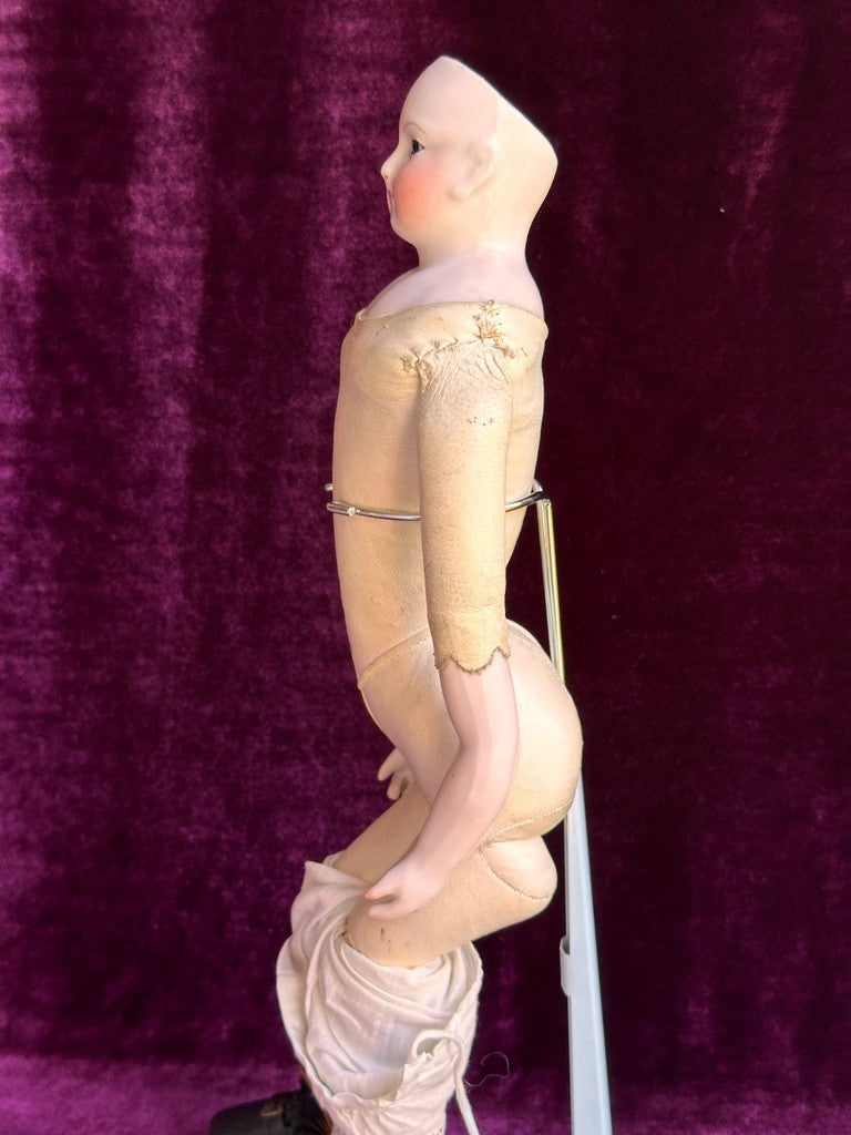 Rare Antique French 15” Blampoix Poupee China Head Fashion Doll