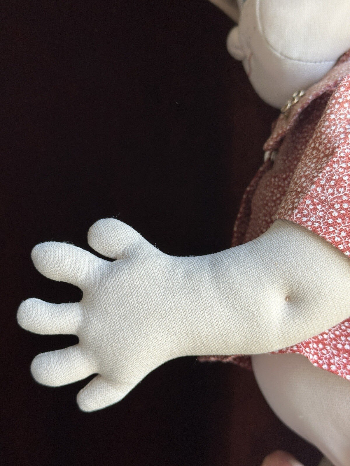 Collectible Artist 22” Cloth Stockinette Doll Boy Doll