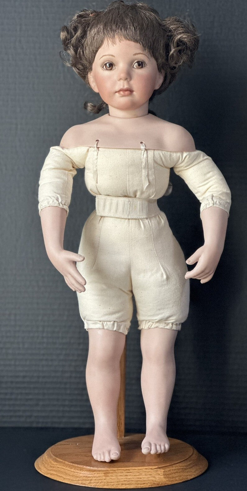 Artist Reproduction Of Porcelain 21 1/2” Doll “Amy” by Donna Rubert Mold