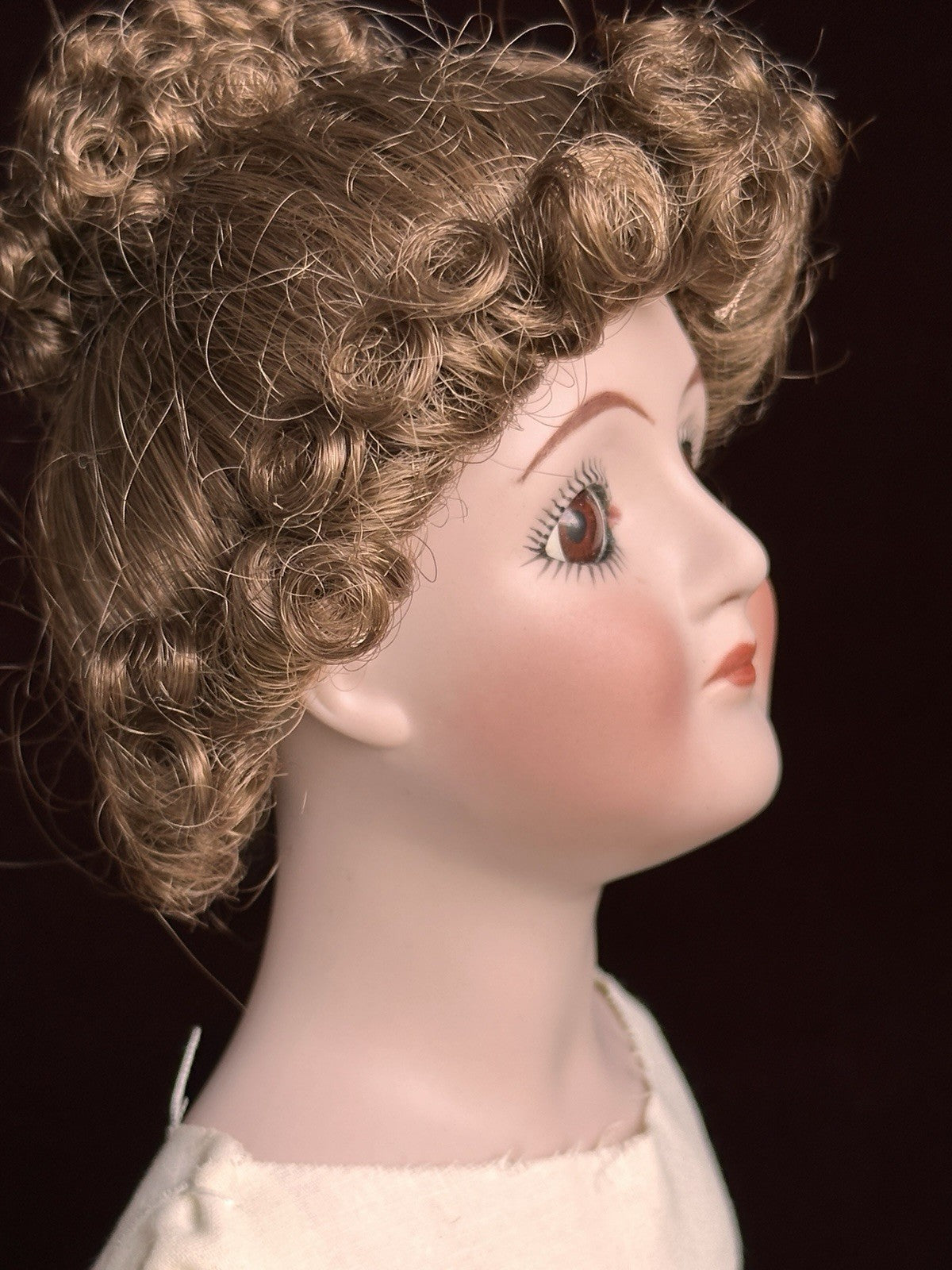 Porcelain Cloth 16.5” Reproduction of Antique German Kestner Gibson Girl Doll