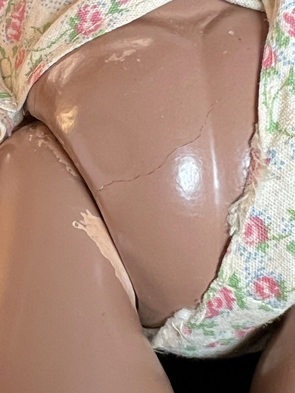 Original Vintage Composition Dark Complexion Scootles Rose O’Neill Cameo Doll