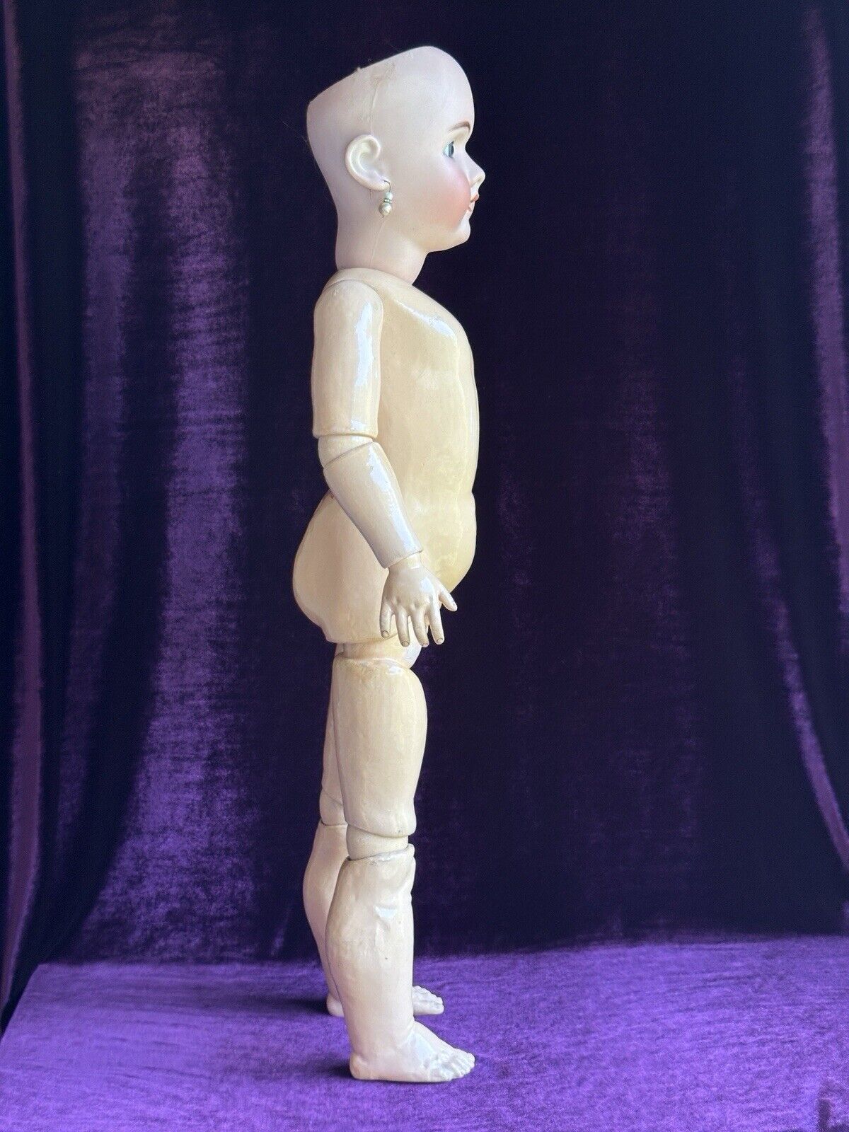 Large Antique German 31” Heinrich Handwerck 109 Bisque Head Doll