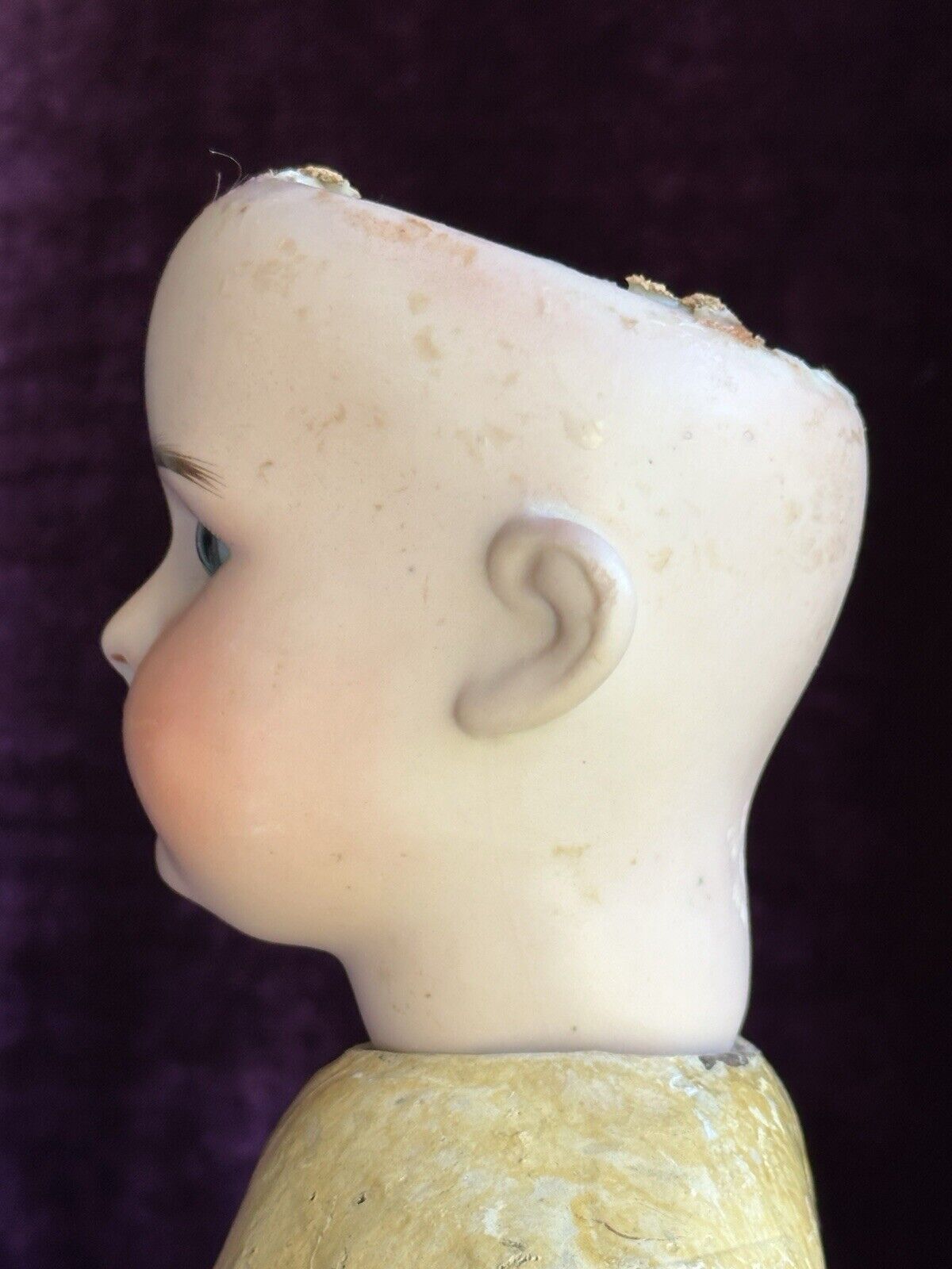 Antique French SFBJ Bebe 60 Walker Body Mechanical Bisque Head Doll
