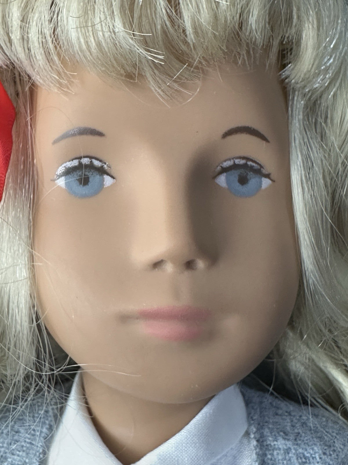 Collectible England Vinyl Sasha Blonde School 114S Girl Doll Box/Tag