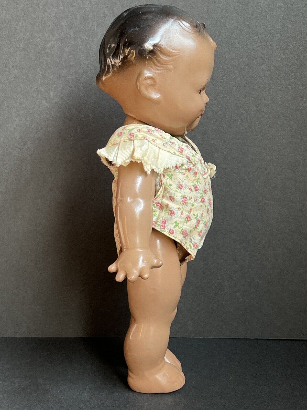 Original Vintage Composition Dark Complexion Scootles Rose O’Neill Cameo Doll