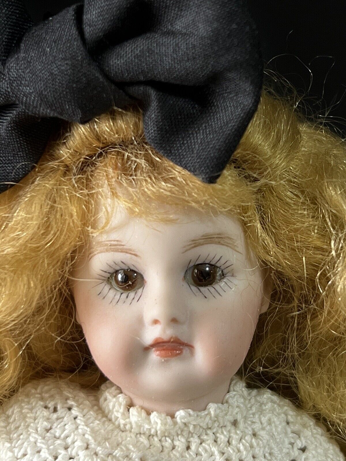 Artist Reproduction of Antique Simon Halbig German Flapper 7 1/2” Doll