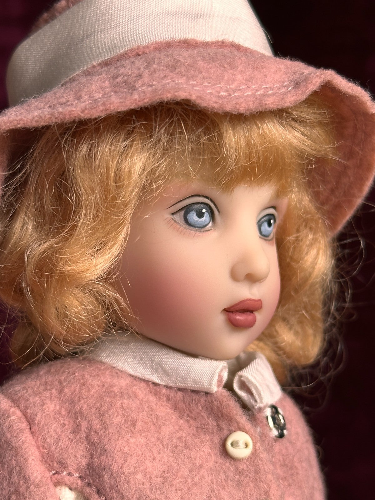 Collectible 2017 UFDC 9.5” Ma Petite Vinyl Doll by Helen Kish