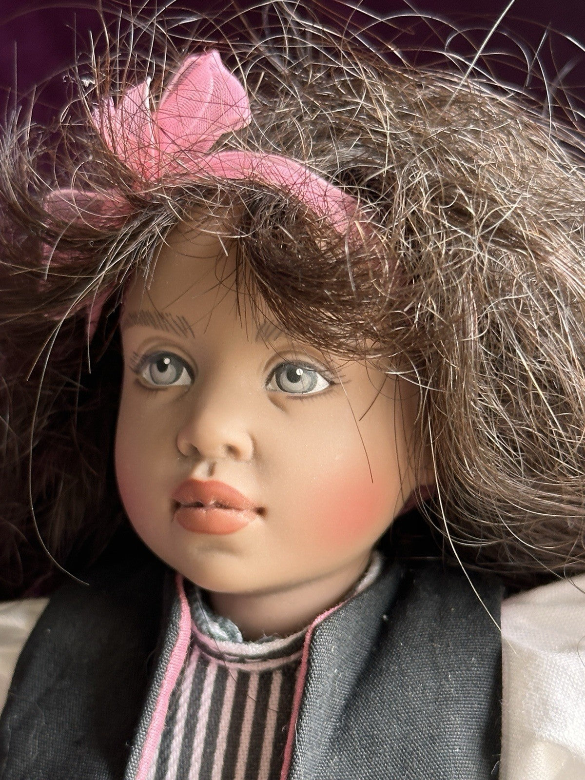 Collectible 10” Helen Kish Whitney Vinyl Doll “Children of Yesteryear"