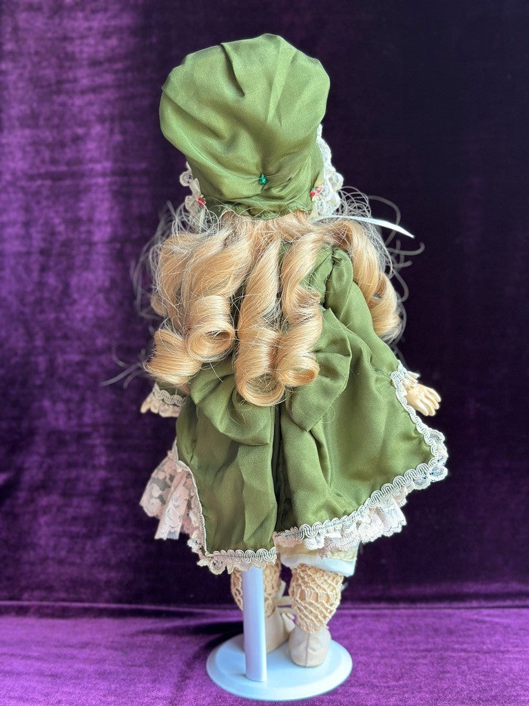 Vintage 17" Porcelain Composition Reproduction of Antique French Steiner Doll