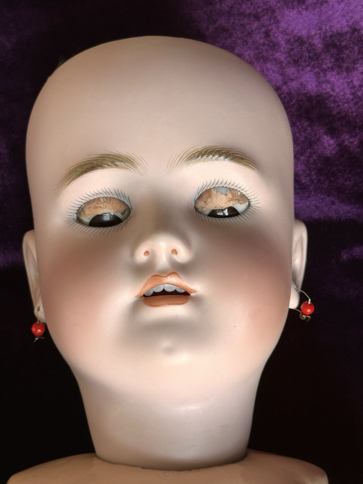 Large Antique German 29” Simon Halbig Heinrich Handwerck Bisque Head Doll