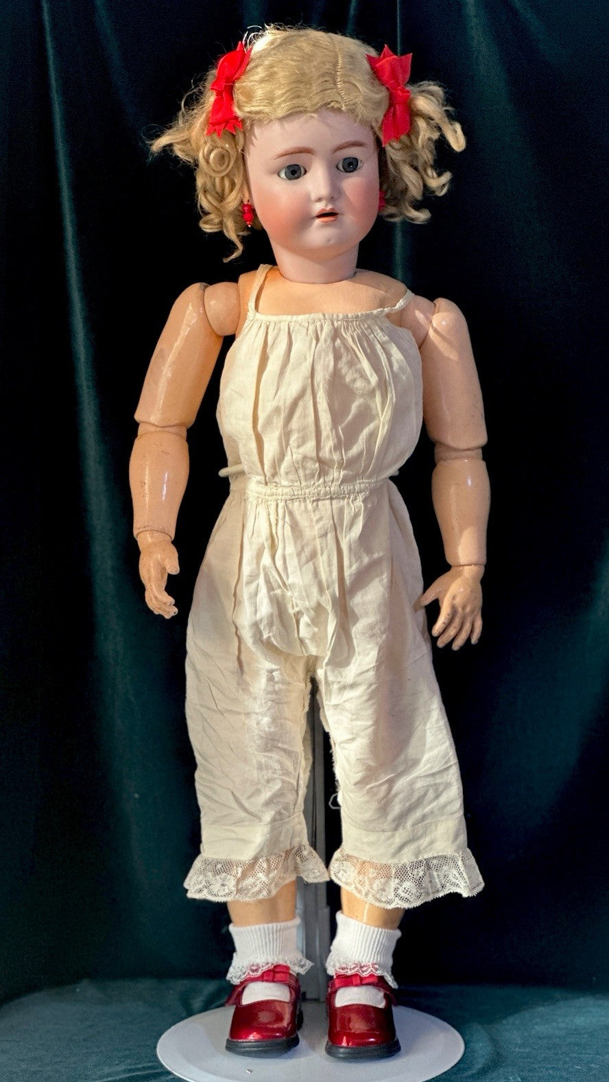 Antique German Simon Halbig Heinrich Handwerck Bisque Head 29” Doll