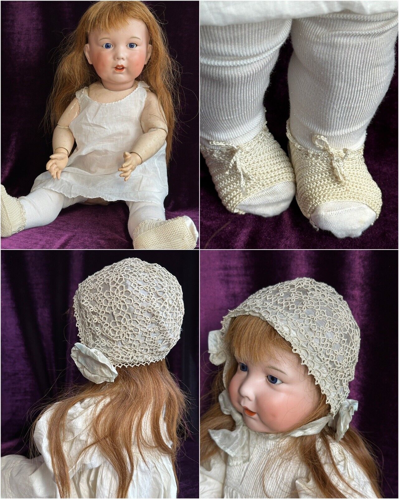 Lifesize Antique French 27” SFBJ 251 Toddler Character Doll