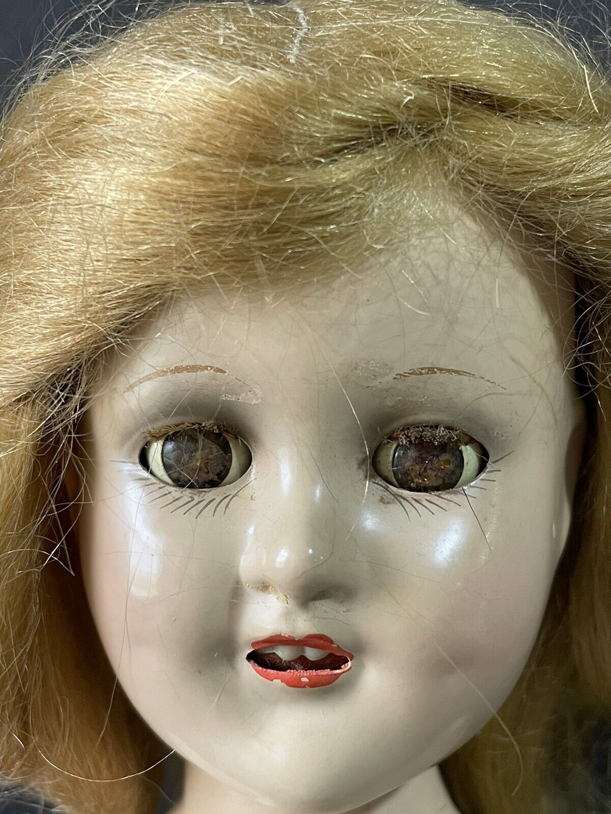 Vintage Madame Alexander 14” Sonja Henie Composition Doll