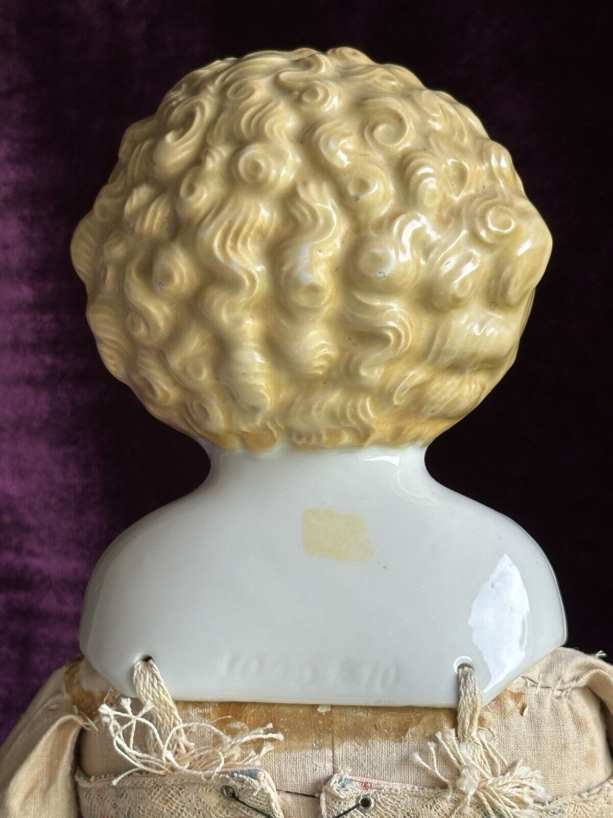Large Antique German 25” Alt Beck Gottschalck 1000 Highland Mary China Doll