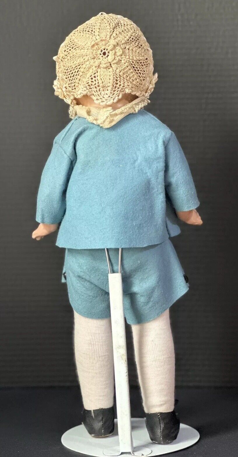 Vintage 1920’s “Kiddie Pal Dolly” by Regal Mfg Co Tin Sleep Eye 20” Doll