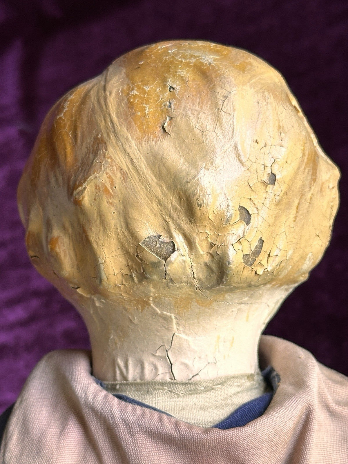 Antique American 14” Early Composition Natural Doll Company Boy