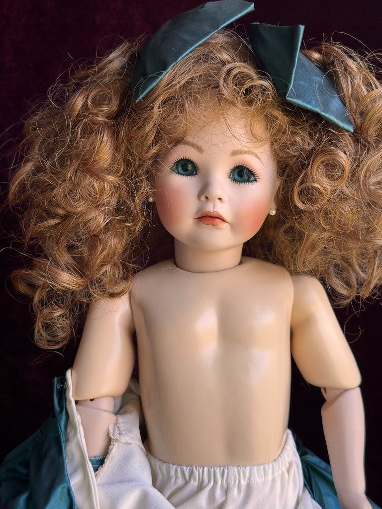 Collectible 22" Porcelain/Composition Doll by Diane Christensen Doll LE 100