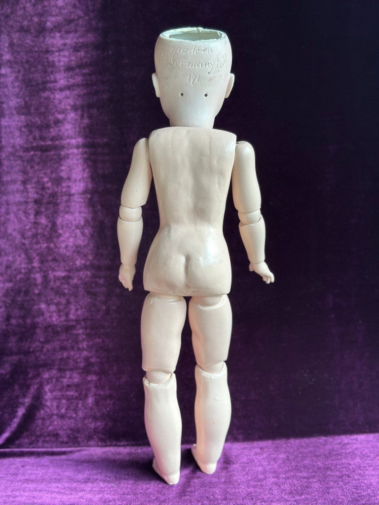Antique German 22” Kestner 171 Bisque Head Doll