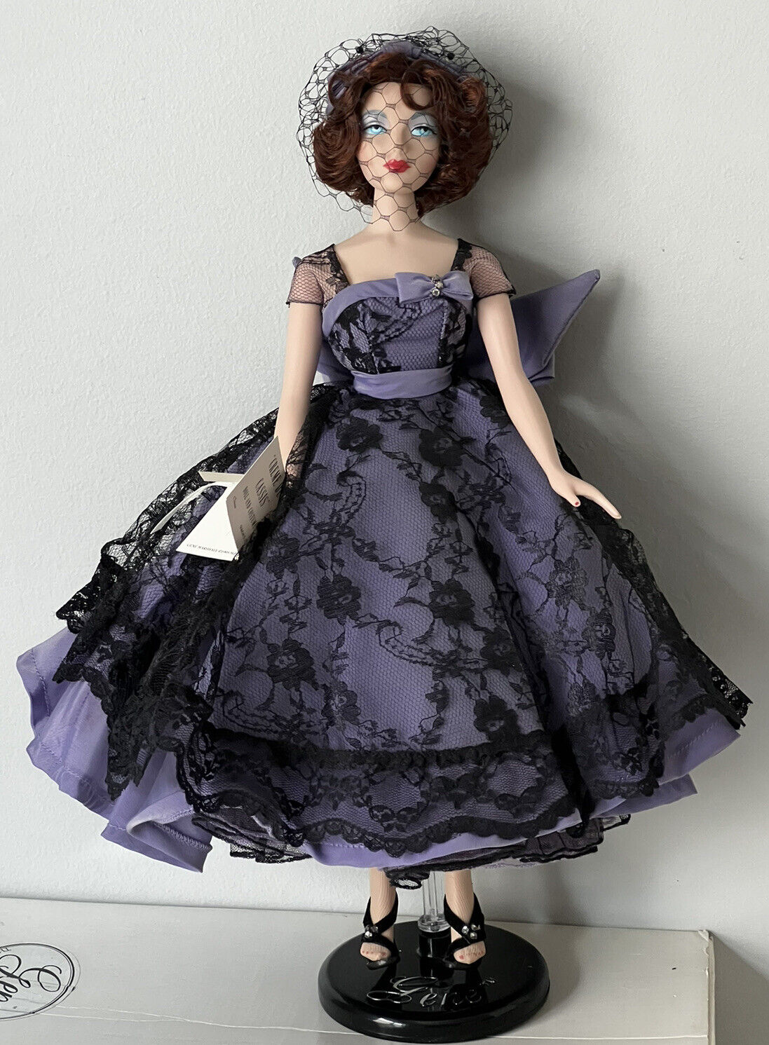 Gene Marshall Mel Odom 16" Doll “Creme De Cassis” Box/tag/COA /accessories