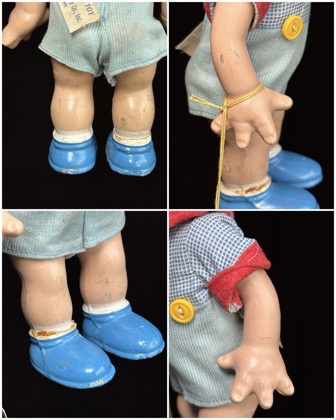 Vintage American Blondie Baby Dumpling Comic Character Dolls by Knickerbocker
