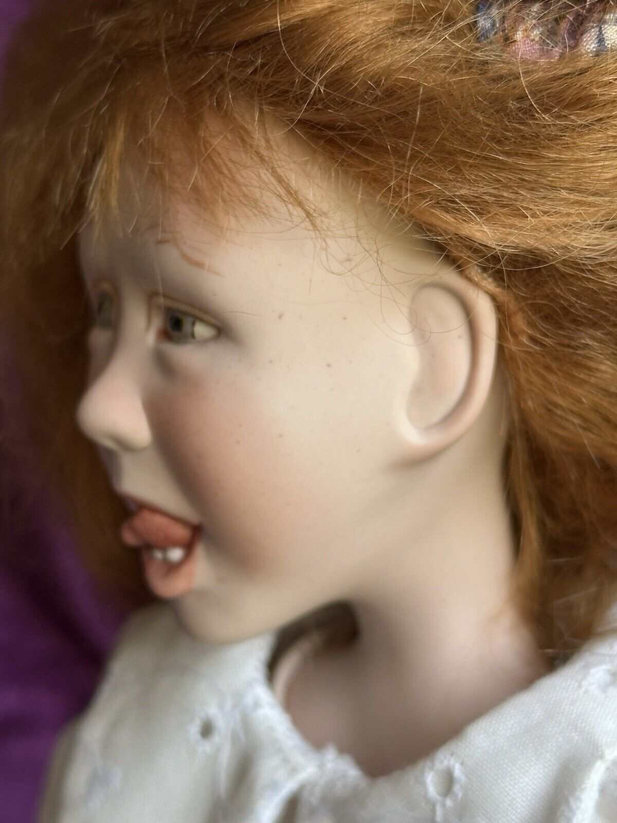 Collectible Porcelain 15” Artist Doll By Sandi McAslan LE 100