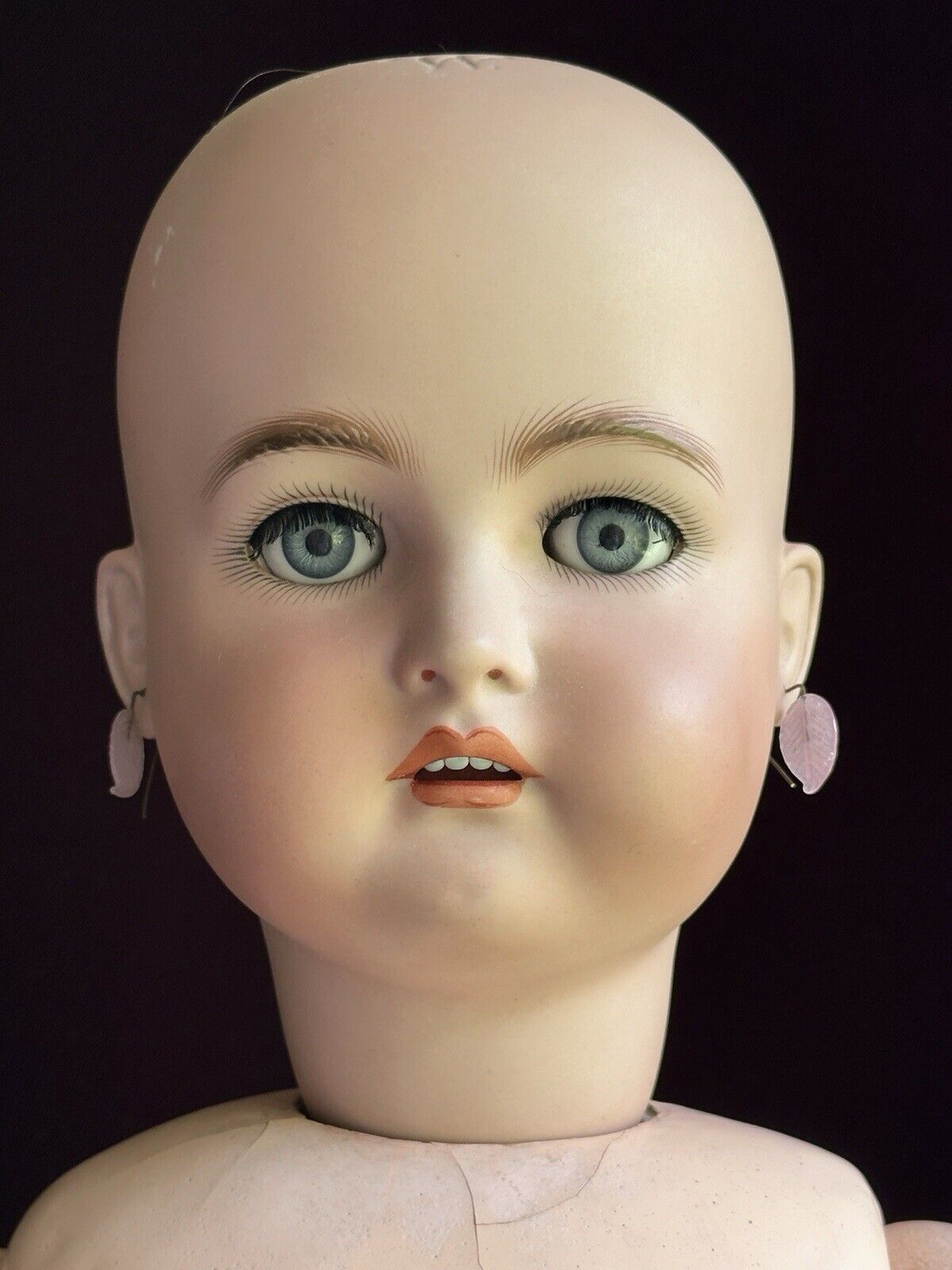 Large Antique German 31” Simon Halbig Kammer Reinhardt 80 Bisque Head Doll