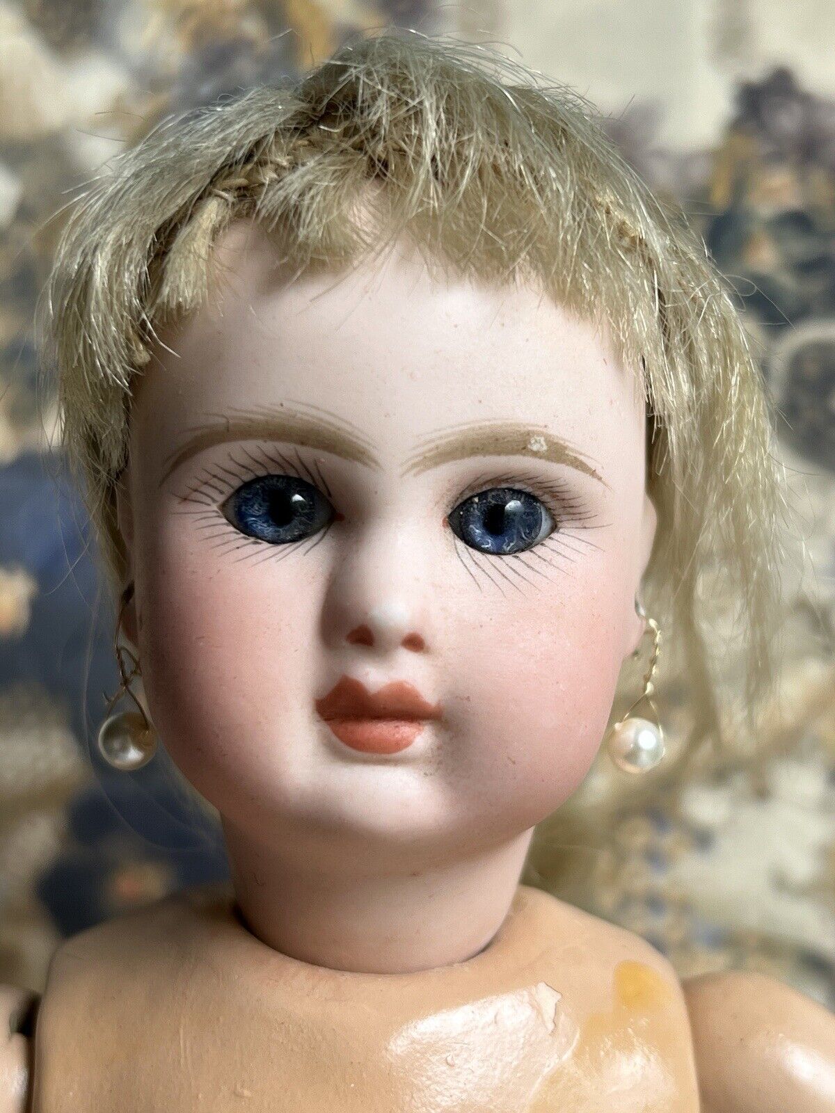 Antique French 10” Jules Steiner Bebe Le Parisien A 2 Bisque Head Doll